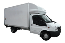Van Hire Clapham - Ford Luton Box Tail Lift - Van hire Clapham